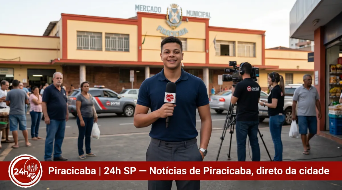 Lançamento da 3ª Rota do Trabalho em Piracicaba, com participantes animados